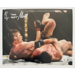 BRYCE MITCHELL SIGNED UFC 8x10 PHOTO & BECKETT CERTIFIED BAS COA