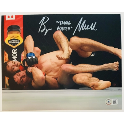 UFC 8x10 SIGNED by BRYCE MITCHELL and BECKETT CERTIFIED 8