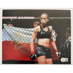 JOANNA JEDRZEJCZYK SIGNED UFC 8x10 PHOTO & BECKETT CERTIFIED BAS COA