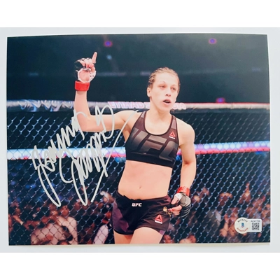 UFC 8x10 SIGNED by JOANNA JEDRZEJCZYK and BECKETT CERTIFIED11