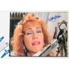 EDWARDS SCISSORHANDS 8x10 SIGNED by KATHY BAKER and BECKETT CERTIFIED