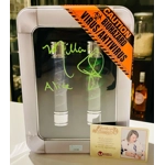 MILLA JOVOVICH SIGNED RESIDENT EVIL T-VIRUS & G-VACCINE PROP & CA CERTIFIED COA