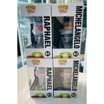 TMNT METALLIC GREYSCALE ALAMO CITY & COAST CITY STYLES LIMITED FUNKO POP SET LOT TMNT METALLIC GREYSCALE ALAMO CITY & COAST CITY STYLES LIMITED FUNKO POP SET LOT