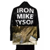 MIKE TYSON SIGNED BLACK BOXING ROBE & PSA CERTIFIED COA