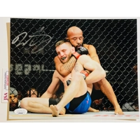DEMETRIOUS JOHNSON SIGNED UFC 8x10 PHOTO & JSA CERTIFIED COA
