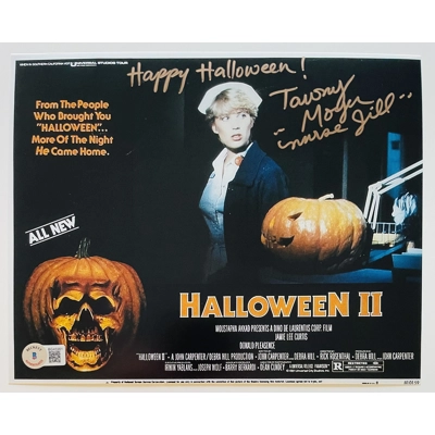 HALLOWEEN II 8x10 SIGNED by TAWNY MOYER w/isnc and BECKETT CERTIFIED 4