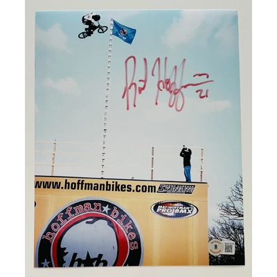 BMX LEGENDS 8x10 SIGNED by MAT HOFFMAN and BECKETT CERTIFIED10