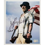 JEFFREY DeMUNN SIGNED THE WALKING DEAD 8x10 PHOTO & BECKETT CERTIFIED