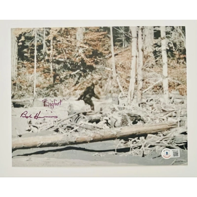 BIGFOOT 8x10 SIGNED by BOB HEIRONIMUS and BECKETT CERTIFIED2