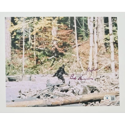 BIGFOOT 8x10 SIGNED by BOB HEIRONIMUS and BECKETT CERTIFIED3