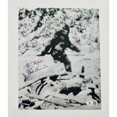 BIGFOOT 8x10 SIGNED by BOB HEIRONIMUS and BECKETT CERTIFIED4
