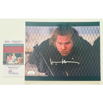 HEAT 8x10 SIGNED by VAL KILMER and JSA CERTIFIED