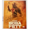 EMILY SWALLOW SIGNED STAR WARS THE BOOK OF BOBA FETT 11x17 POSTER & JSA COA