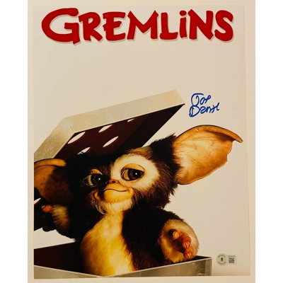 GREMLINS 11x14 POSTER SIGNED by JOE DANTE and BECKETT CERTIFIED GREMLINS 11x14 POSTER SIGNED by JOE DANTE and BECKETT CERTIFIED