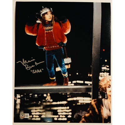 ADVENTURES IN BABYSITTING 11x14 POSTER SIGNED by MAIA BREWTON w/insc and BECKETT CERTIFIED