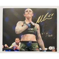 MEGAN ANDERSON SIGNED UFC 8x10 PHOTO & BECKETT CERTIFIED BAS COA