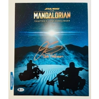 JAKE CANAVALE SIGNED STAR WARS THE MANDALORIAN 11x14 POSTER & BECKETT BAS COA