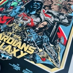 LEE PACE SIGNED GUARDIANS OF THE GALAXY 24x36 LTD /55 GICLEE POSTER & JSA COA LEE PACE SIGNED GUARDIANS OF THE GALAXY 24x36 LTD /55 GICLEE POSTER & JSA COA