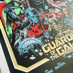 LEE PACE SIGNED GUARDIANS OF THE GALAXY 24x36 LTD /55 GICLEE POSTER & JSA COA LEE PACE SIGNED GUARDIANS OF THE GALAXY 24x36 LTD /55 GICLEE POSTER & JSA COA