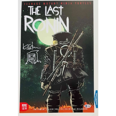 KEVIN EASTMAN SIGNED THE LAST RONIN TMNT 11x17 POSTER & BECKETT CERTIFIED COA KEVIN EASTMAN SIGNED THE LAST RONIN TMNT 11x17 POSTER & BECKETT CERTIFIED COA