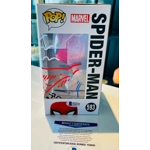 SPIDER-MAN 593 FUNKO POP SIGNED and SKETCH by SAM DE LA ROSA and BECKETT CERTIFIED