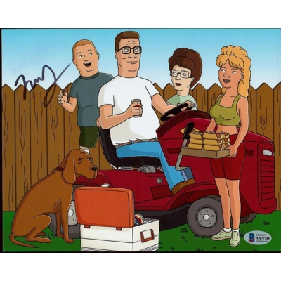 KING OF THE HILL 8x10 SIGNED by KATHY NAJIMY and BECKETT CERTIFIED