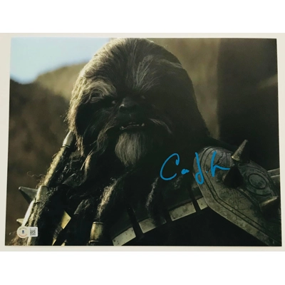 STAR WARS 11x14 POSTER SIGNED by JONES CAREY L and BECKETT CERTIFIED STAR WARS 11x14 POSTER SIGNED by JONES CAREY L and BECKETT CERTIFIED