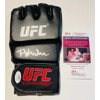 TERRANCE McKINNEY SIGNED UFC GLOVE & JSA CERTIFIED COA