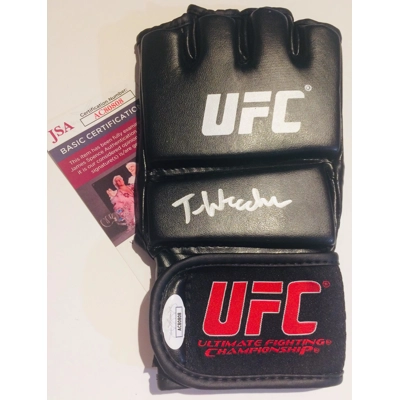 UFC GLOVE SIGNED by TERRANCE McKINNEY and JSA CERTIFIED 1