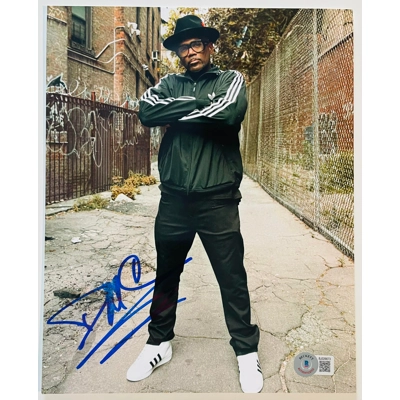 RUN DMC 8x10 SIGNED by DARRYL MCDANIELS and BECKETT CERTIFIED 1