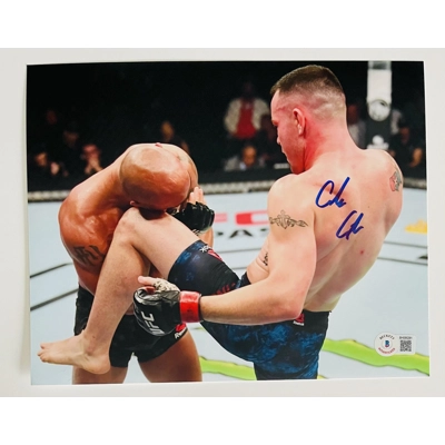 UFC 8x10 SIGNED by COLBY COVINGTON and BECKETT CERTIFIED