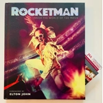 TARON EGERTON SIGNED ROCKETMAN INSIDE THE WORLD OF THE MOVIE BOOK & JSA CERTIFIED