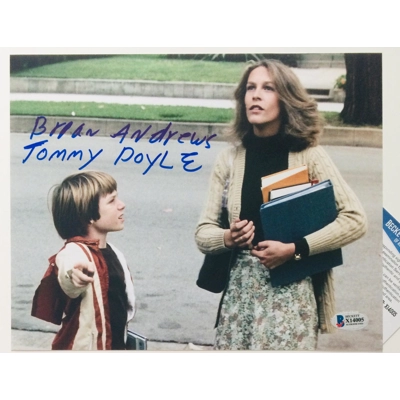 HALLOWEEN 8x10 SIGNED by BRYAN ANDREWS and BECKETT CERTIFIED 1