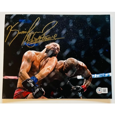 UFC 8x10 SIGNED by KAMARU USMAN w/insc and BECKETT CERTIFIED4 UFC 8x10 SIGNED by KAMARU USMAN w/insc and BECKETT CERTIFIED4