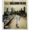 ROBERT KIRKMAN SIGNED THE WALKING DEAD 8x10 PHOTO & PSA CERTIFIED COA