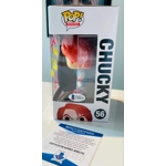 CHILD'S PLAY 2 CHUCKY 56 FUNKO POP DOUBLE SIGNED by ED GALE and ALEX VINCENT w/insc and BECKETT COA CHILD'S PLAY 2 CHUCKY 56 FUNKO POP DOUBLE SIGNED by ED GALE and ALEX VINCENT w/insc and BECKETT COA
