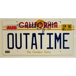 MICHAEL J FOX SIGNED BTTF CALIFORNIA LICENSE PLATE & CELEBRITY AUTHENTICS COA MICHAEL J FOX SIGNED BTTF CALIFORNIA LICENSE PLATE & CELEBRITY AUTHENTICS COA