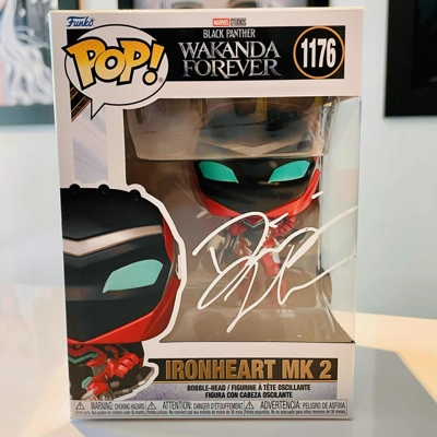 DOMINIQUE THORNE SIGNED BLACK PANTHER WAKANDA FOREVER IRONHEART MK 2 1176 FUNKO DOMINIQUE THORNE SIGNED BLACK PANTHER WAKANDA FOREVER IRONHEART MK 2 1176 FUNKO