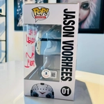 ARI LEHMAN SIGNED FRIDAY THE 13th JASON VOORHEES 01 FUNKO POP & BECKETT BAS COA ARI LEHMAN SIGNED FRIDAY THE 13th JASON VOORHEES 01 FUNKO POP & BECKETT BAS COA