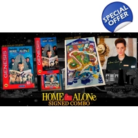 HOME ALONE SIGNED COMBO SET - MACAULAY CULKIN, DANIEL STERN & DANA IVEY BAS COA