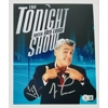 THE TONIGHT SHOW 8x10 SIGNED by JAY LENO and BECKETT CERTIFIED