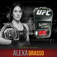 ALEXA GRASSO SIGNED UFC GLOVE & JSA CERTIFIED COA