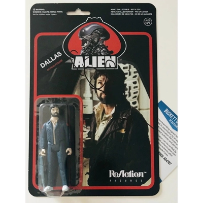 ALIEN DALLAS FIGURE SIGNED by TOM SKERRITT and BECKETT CERTIFIED