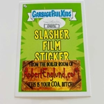 ROBERT ENGLUND SIGNED GARBAGE PAIL KIDS FULL-MOUTH FREDDY CARD & DOUBLE COA ROBERT ENGLUND SIGNED GARBAGE PAIL KIDS FULL-MOUTH FREDDY CARD & DOUBLE COA