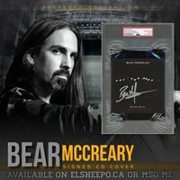 BEAR McCREARY SIGNED BATTLESTAR GALACTICA LIVE SO SAY WE ALL CD ALBUM & PSA COA