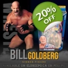 BILL GOLDBERG SIGNED WWE/WWF ELITE COLLECTION GOLDBERG FIGURE & PSA CERTIFIED