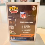 MIKE SINGLETARY SIGNED NFL CHICAGO BEARS 218 FUNKO POP & JSA CERTIFIED COA* MIKE SINGLETARY SIGNED NFL CHICAGO BEARS 218 FUNKO POP & JSA CERTIFIED COA*
