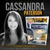 CASSANDRA PATERSON SIGNED ELVIRA 375 DIAMOND COLLECTION 2500PCS FUNKOPOP BAS COA