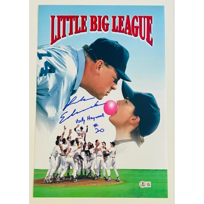 LITTLE BIG LEAGUE 12x18 POSTER SIGNED by LUKE EDWARDS w/insc and BECKETT CERTIFIED1 LITTLE BIG LEAGUE 12x18 POSTER SIGNED by LUKE EDWARDS w/insc and BECKETT CERTIFIED1