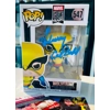 WOLVERINE 547 FUNKO POP SIGNED by CAL DODD w/insc and BECKETT CERTIFIED